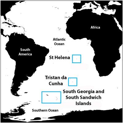 Cetaceans Sightings During Research Cruises in Three Remote Atlantic British Overseas Territories